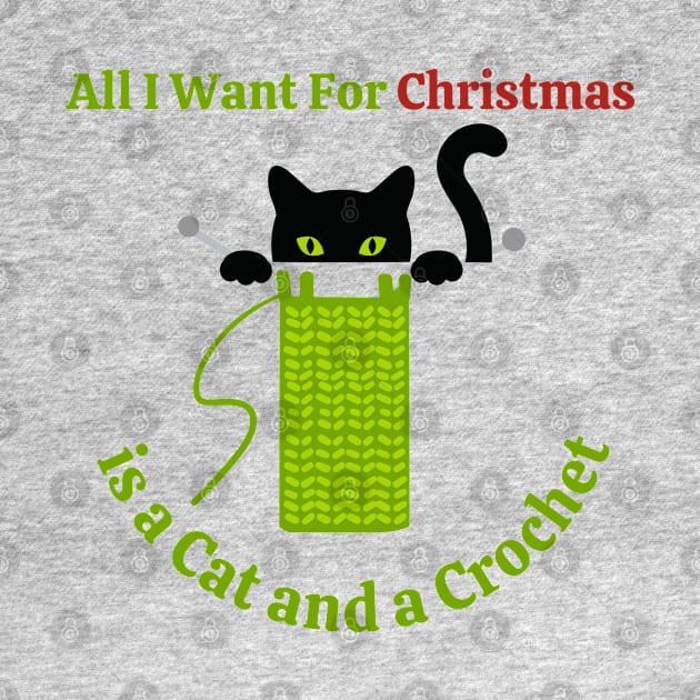 All I want for Christmas is a Cat and a Crochet by Coldhand34